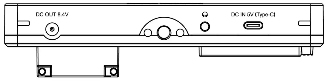 C4i F970 5 5 Inch Touch Screen Monitor-Port