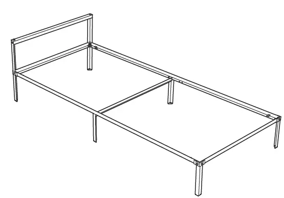 IKEA 204.587.57 GRIMSBU Bed Frame fig1