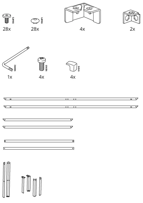 IKEA 204.587.57 GRIMSBU Bed Frame fig3