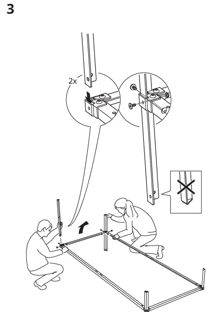 IKEA 204.587.57 GRIMSBU Bed Frame fig6