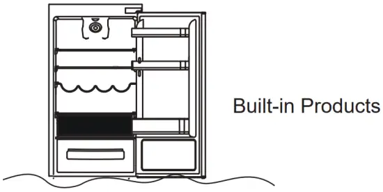 Refrigerated section fresh zone