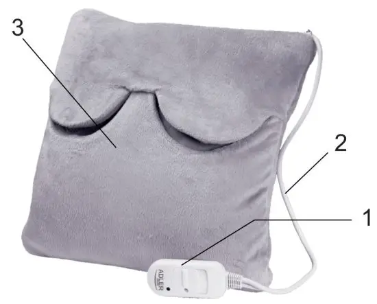 ALDLER EUROPE AD7403 Electric Foot Warmer - 1