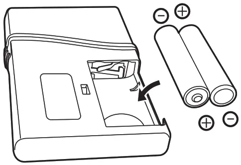 Panasonic ES RC20 Men Pocket Shaver - Replacing batteries 2