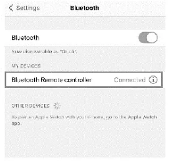 ORTEC Bluetooth Remote Control & Touchpad 5