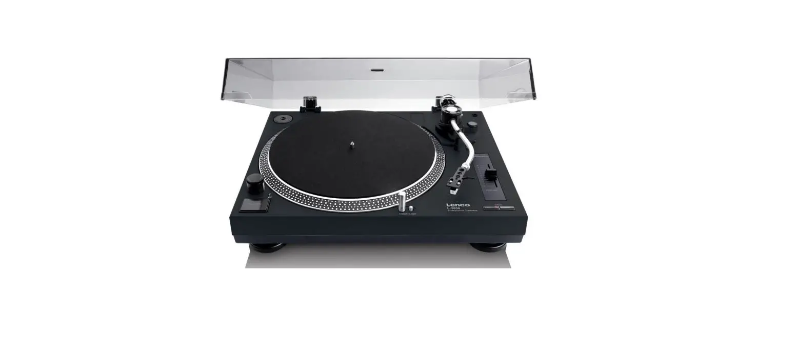 Lenco L-3808 Direct Drive Turntable With Usb Recording User Manual