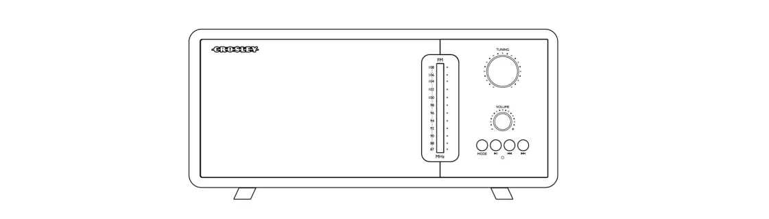 Crosley Cr3037b Harmony Radio Instruction Manual Crosley Cr3037b Harmony Radio Instruction Manual