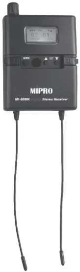 MIPRO MI-909R Digital Stereo Bodypack Receiver