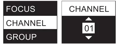 SET FREQUENCY CHANNEL