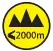 Use below 2000 metres