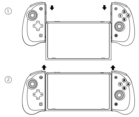 Shenzhen Hailu Technology YS37 1 Wireless Controller - Connection