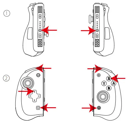 Shenzhen Hailu Technology YS37 1 Wireless Controller - Gyro Calibration