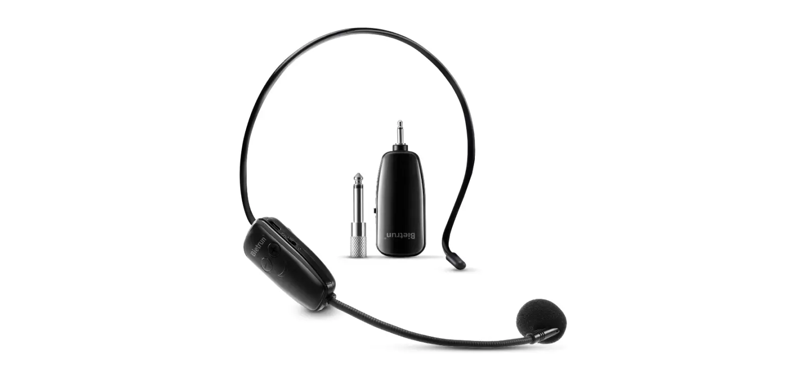 Bietrun Wireless Microphone Headset, 160 Ft Range, Uhf Wireless Headset Mic, Headset Mic&handheld Mic 2 In 1-complete Features/onwer's Guide Bietrun Wireless Microphone Headset, 160 Ft Range, Uhf Wireless Headset Mic, Headset Mic&handheld Mic 2 In 1-complete Features/onwer's Guide