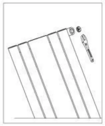 better bathrooms BeBa 25391 Single Panel Vertical Radiator with Mirror - Installation