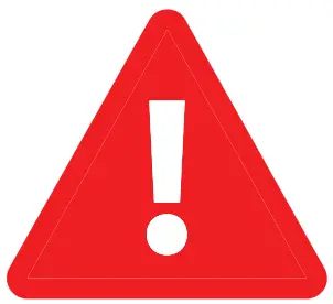 NEMO Moonlite Reclining Chair Camping Chair - Warnings