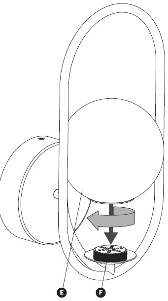 artika SCO-BLC-BL Bloom Integrated LED Vanity Light Chrome 12