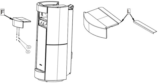 THERMOROSSI Chic Supreme Pellet Stove - fig11