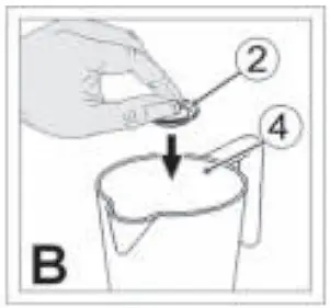 PROFI-COOK-PC-MS-1032-Milk-Frother-Stainless-Steel-600W-Operation-illustration