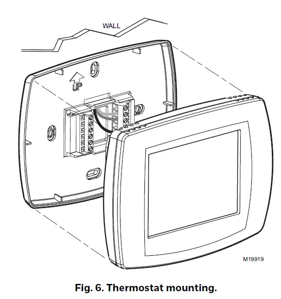 Honeywell TB3026B BACnet Fixed Function Thermostat fig 6