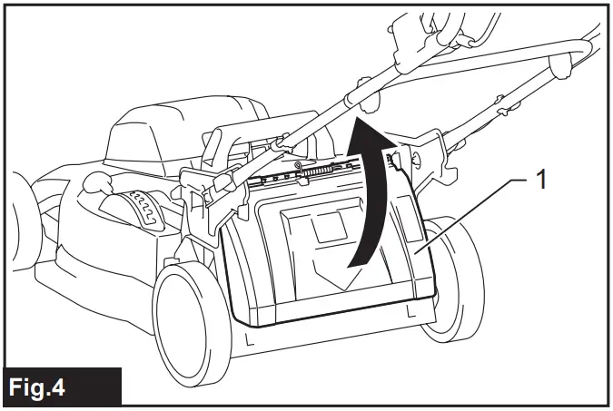 Removing the mulching plug