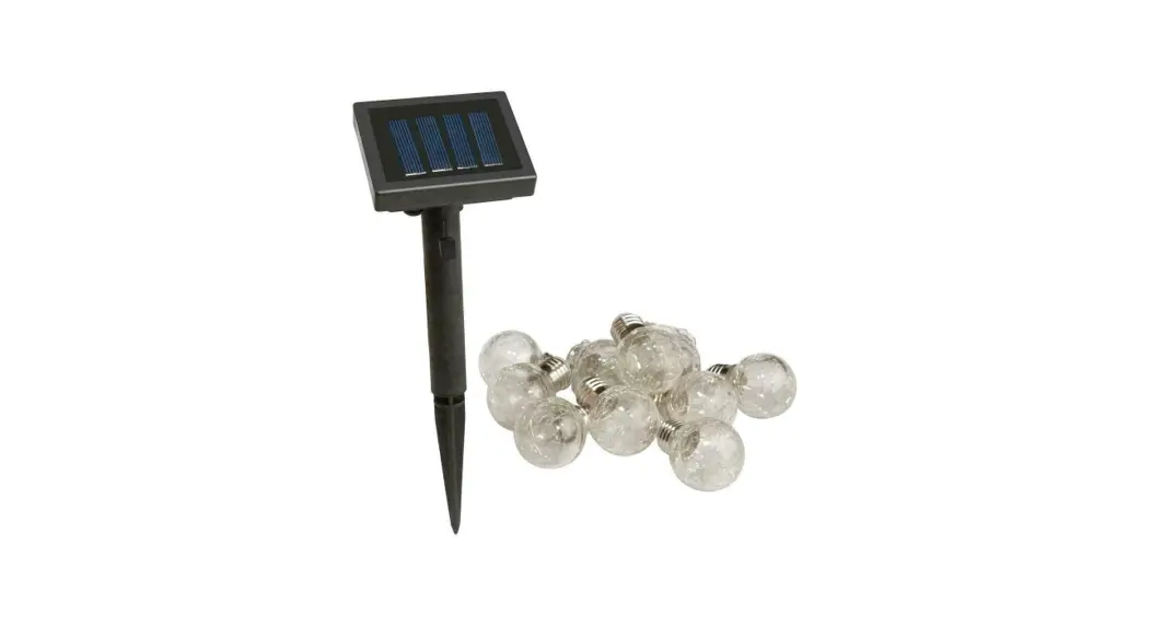 Hampton Bay 82265 Solar Led String Light User Guide Hampton Bay 82265 Solar Led String Light User Guide