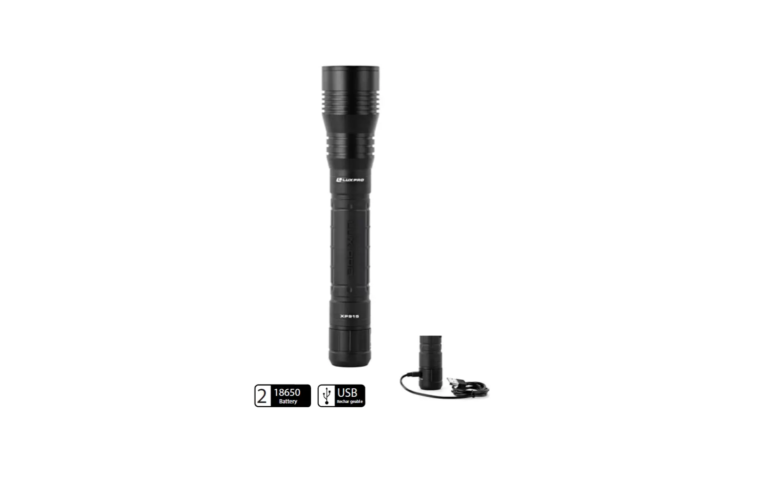 Luxpro Xp915 1600 Lumen Led Rechargeable Flashlight User Manual