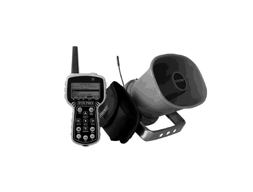 Foxpro Banshee Digital Game Call With Remote Control Instruction Manual Foxpro Banshee Digital Game Call With Remote Control Instruction Manual