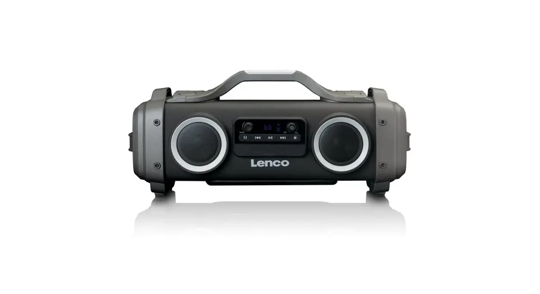 Lenco Spr-200 Splashproof Bluetooth Speaker Fm Radio Usb User Manual