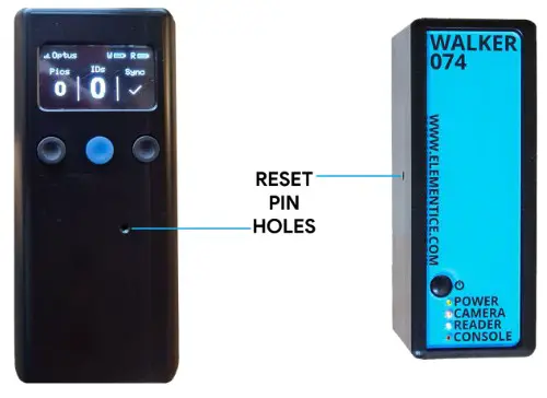 Mentis Technologies Pty WALKER510 Walker Reader - Hard Reset