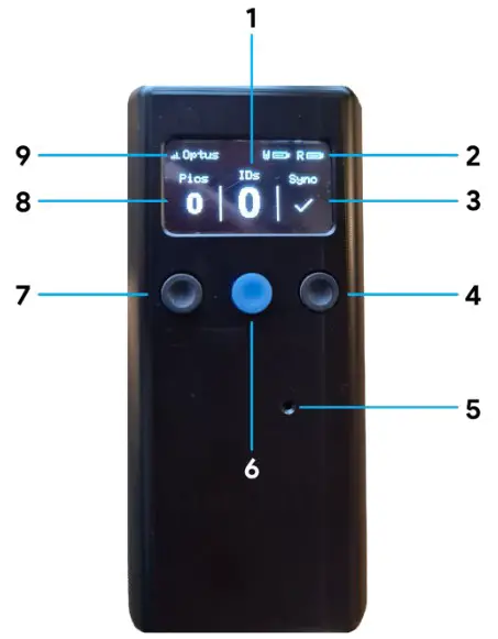 Mentis Technologies Pty WALKER510 Walker Reader - Reader Screen & Control Basics
