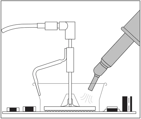 JBC TESE 1QA (100V 120V) Precision Hot Air Station - Heating