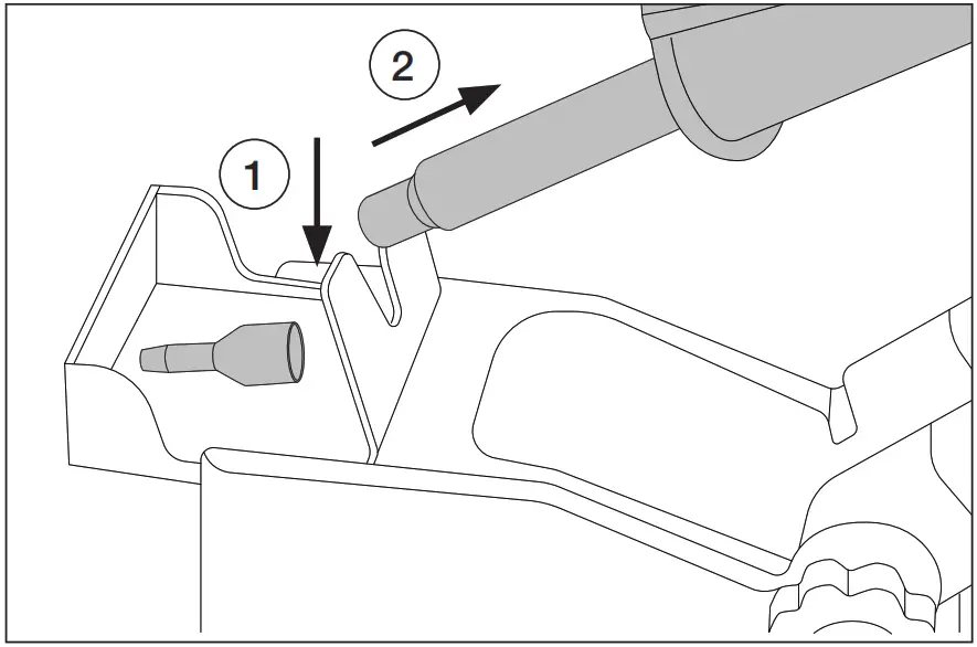 JBC TESE 1QA (100V 120V) Precision Hot Air Station - Nozzle Changer