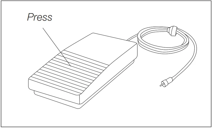 JBC TESE 1QA (100V 120V) Precision Hot Air Station - Pedal