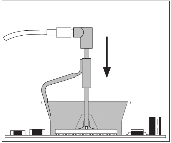 JBC TESE 1QA (100V 120V) Precision Hot Air Station - Placing