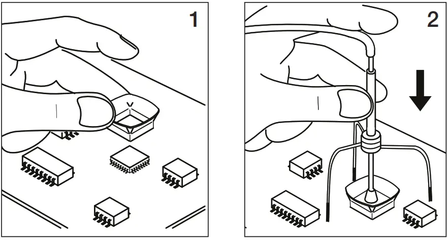 JBC TESE 1QA (100V 120V) Precision Hot Air Station - small components