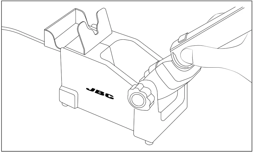 JBC TESE 1QA (100V 120V) Precision Hot Air Station - stand