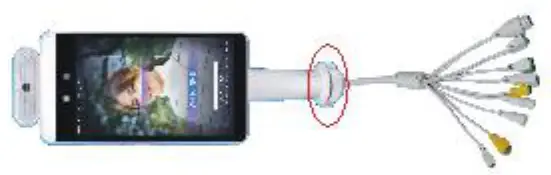 ONLOGIC CWMJ 8 8 Inch Ultra Thin Face Temperature Detection Terminal - etwork cable