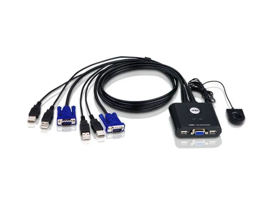Aten 2-port Usb Hd Audio Xvideo Kvm Switch User Guide