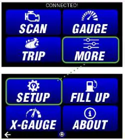 ScanGauge III Advanced Ultra Compact OBDII Vehicle Monitor User Guide - Proceed to setup