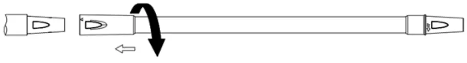 Kogan KASTKSTM06A 6-IN-1 STEAM STICK - button