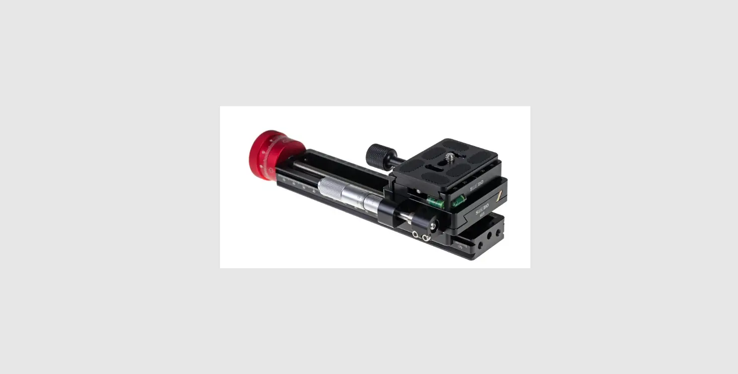 Rollei Macro Rail Slide Micrometric Focusing Rail User Manual