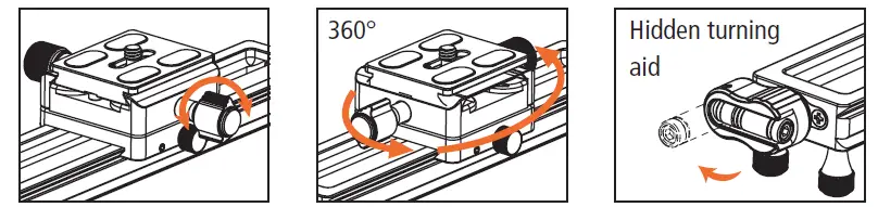 Rollei Macro Rail Slide Micrometric Focusing Rail-FIG2