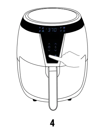 Aria 5QT Ceramic Digital Air Fryer-8