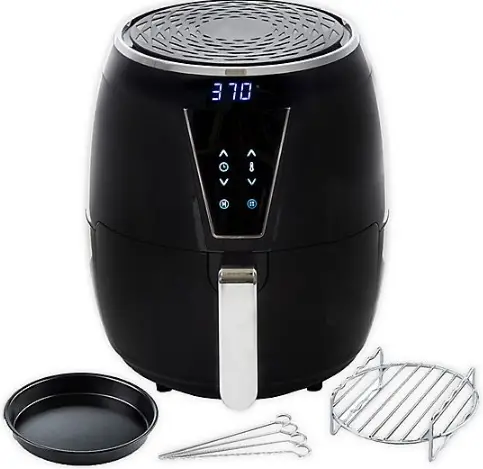 Aria 5QT Ceramic Digital Air Fryer-product