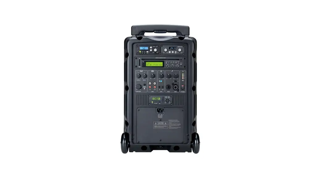 4 Sizzle P18 Portable Speaker And Pa System User Manual