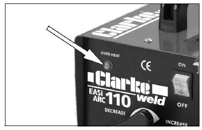 Clarke-EASIARC-110 100-Amp-Arc-Welder-fig-3