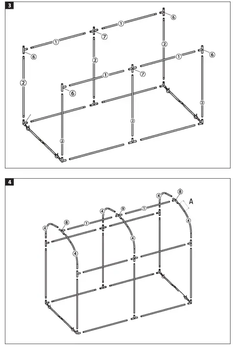 HAMRON 011240 Portable Garage Tent - fig 1