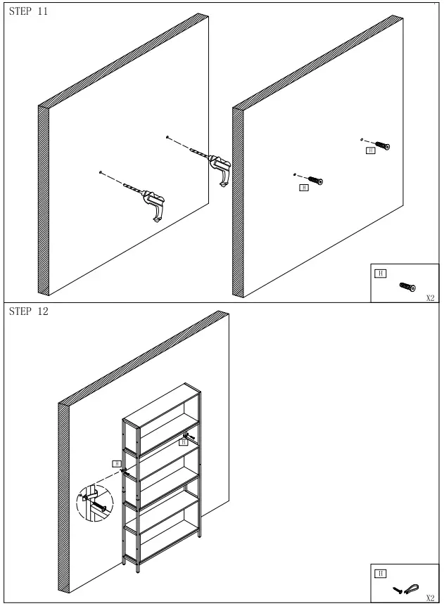 HOME-DEPOT-Eulas-70.8-in.-Rustic-Brown-Wood-6-Shelf-Standard-Bookcase-FIG-8