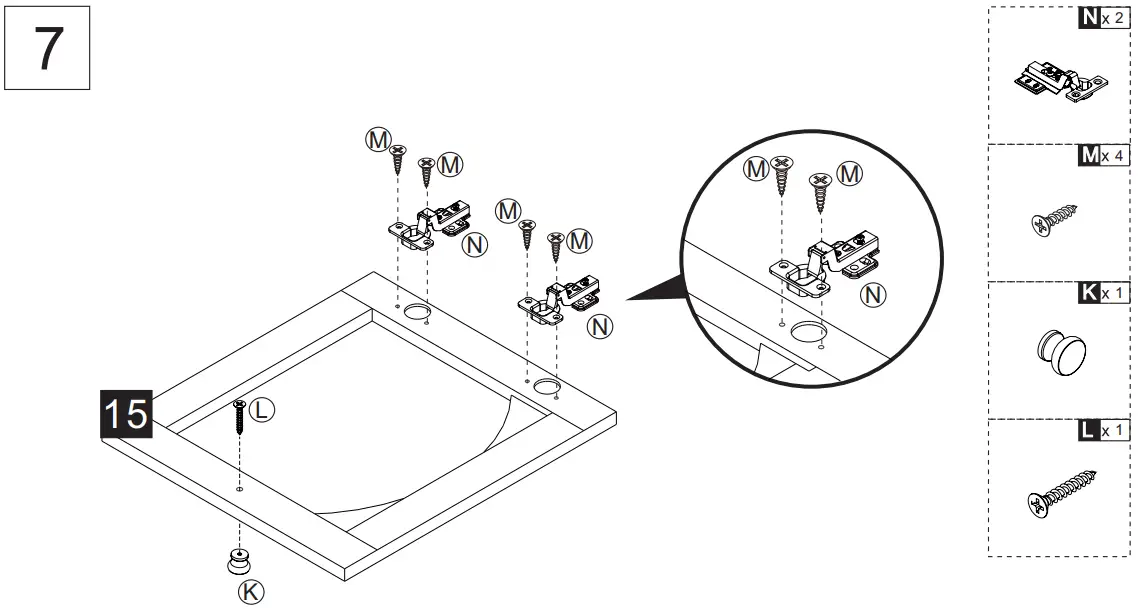 THE HOME DEPOT SW-DSG-GR-18 Gray Modern TV Stand - fig9