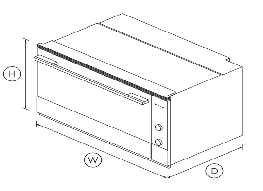 FISHER PAYKEL OB90S9MEPX3 Microwave Oven - Fig