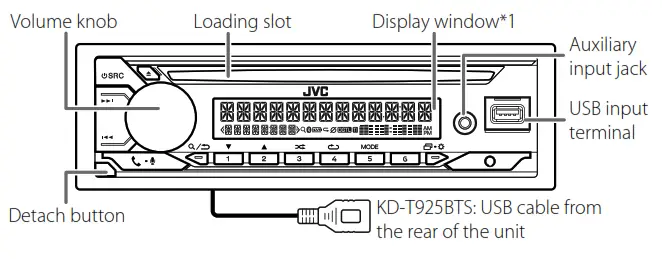 JVC KD T925BTS CD Receiver - FIG 31